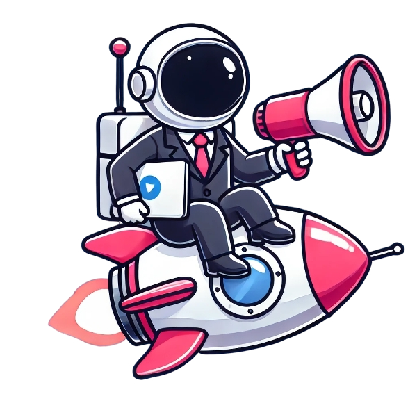 Astronaut in the air